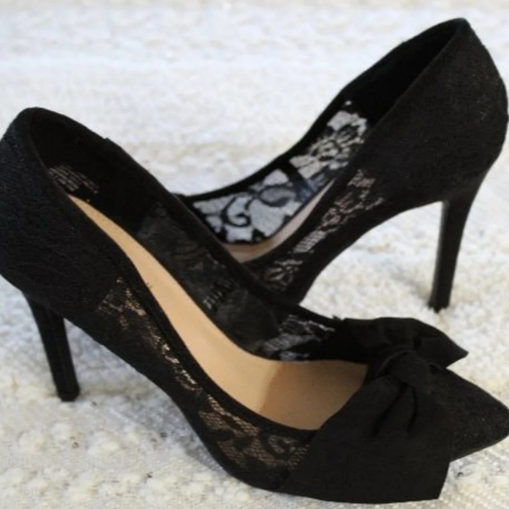 Lauren Conrad Heels Black